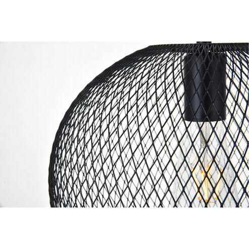 Marbletown 1 Light 11 inch Black Pendant Ceiling Light