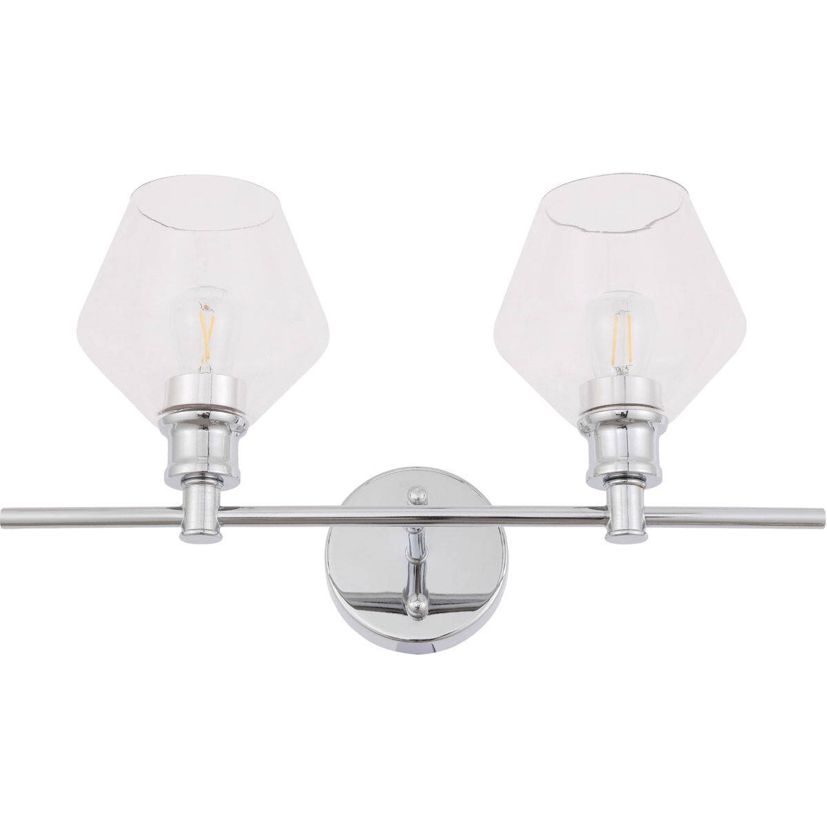 Rochester 2 Light 19 inch Chrome Wall sconce Wall Light