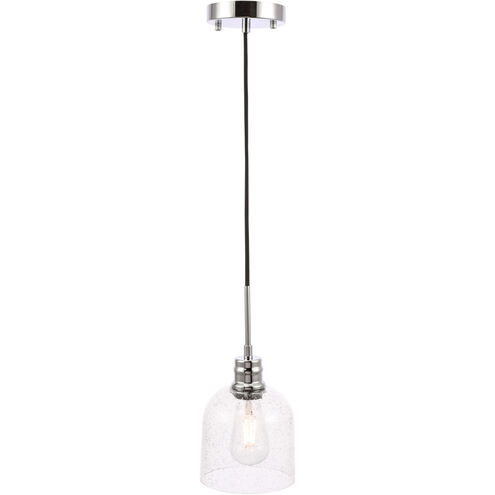 Codorus 1 Light 6 inch Chrome Pendant Ceiling Light