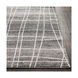 Chestnuthill 90 X 63 inch Medium Gray/Light Gray/Black/White Rugs, Rectangle