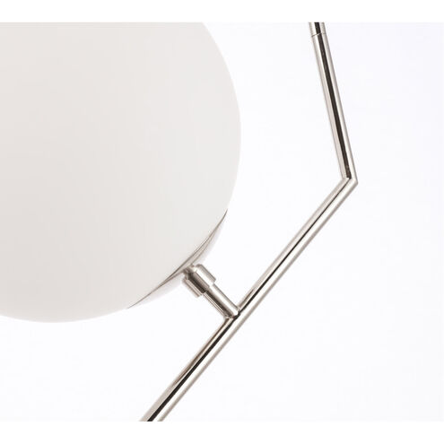 Monroe 1 Light 10 inch Chrome Pendant Ceiling Light