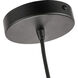 Genesee 1 Light 11 inch Black Pendant Ceiling Light