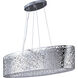 Troy 9 Light 31.5 inch Polished Chrome Linear Pendant Ceiling Light