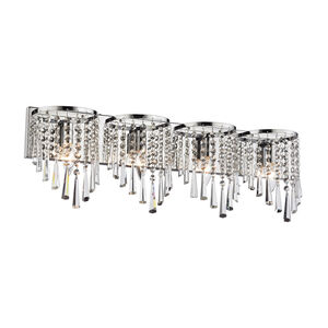 Pymatuning 4 Light 30 inch Polished Chrome Vanity Light Wall Light