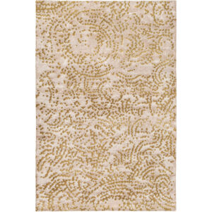 Falls 96 X 60 inch Taupe/Tan/Light Gray Rugs, Semi-Worsted New Zealand Wool and Viscose
