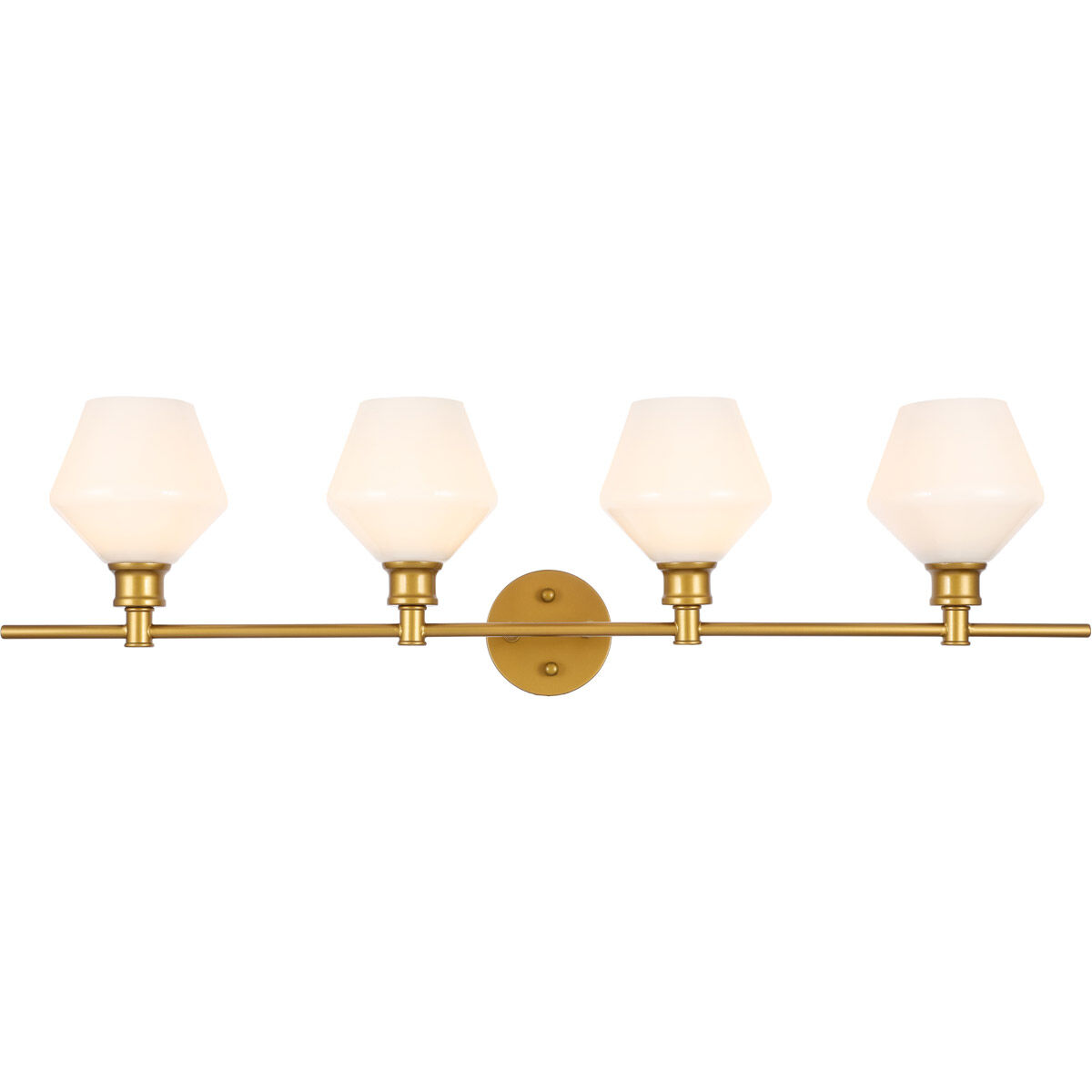 Rochester 4 Light 38 inch Brass Wall sconce Wall Light