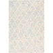 Chester 90 X 60 inch Pale Blue Rug, Rectangle