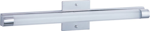 Steelton LED 24 inch Polished Chrome Bath Vanity Light Wall Light