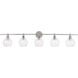 Syracuse 5 Light 47 inch Chrome Wall sconce Wall Light