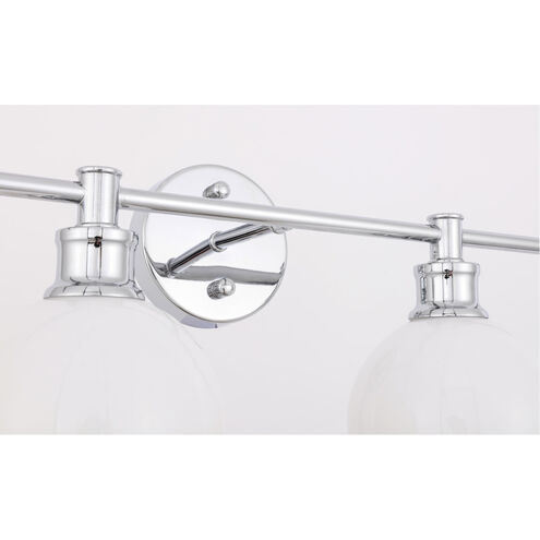 Syracuse 2 Light 19 inch Chrome Wall sconce Wall Light