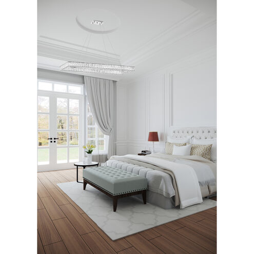 Dickinson 1 Light 50 inch Chrome Chandelier Ceiling Light