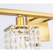 Adams 4 Light 36 inch Brass Wall sconce Wall Light