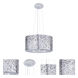 Troy LED 15.75 inch Polished Chrome Multi-Light Pendant Ceiling Light