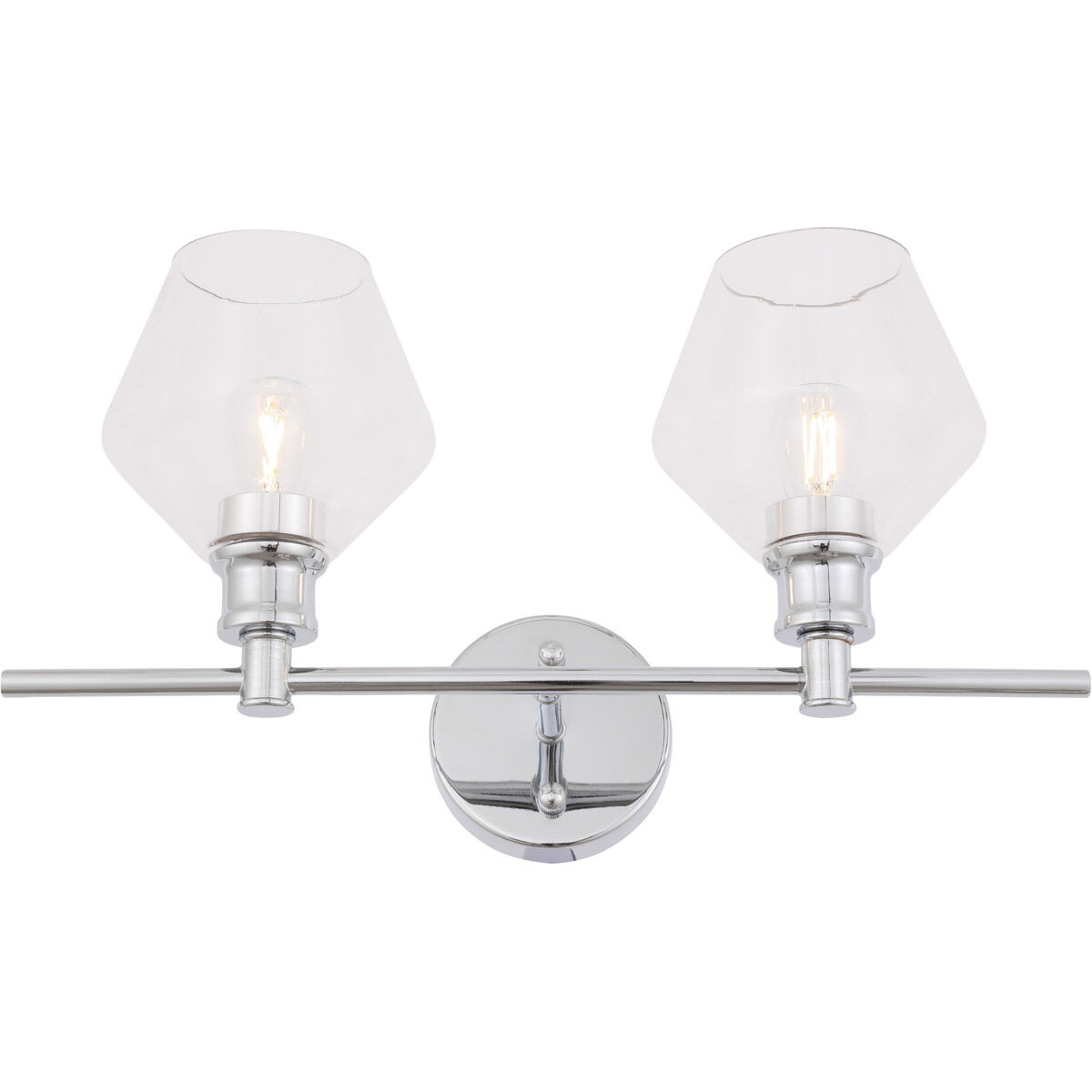 Rochester 2 Light 19 inch Chrome Wall sconce Wall Light