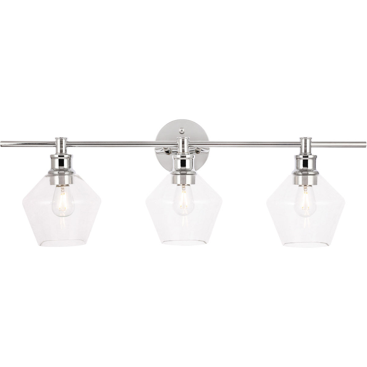 Rochester 3 Light 28 inch Chrome Wall sconce Wall Light