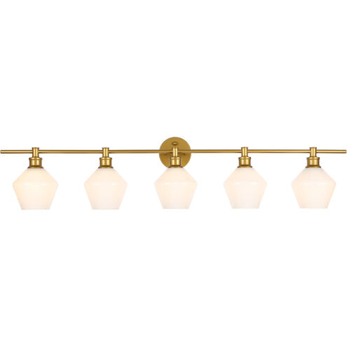 Rochester 5 Light 47 inch Brass Wall sconce Wall Light