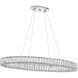Dickinson 1 Light 39 inch Chrome Pendant Ceiling Light