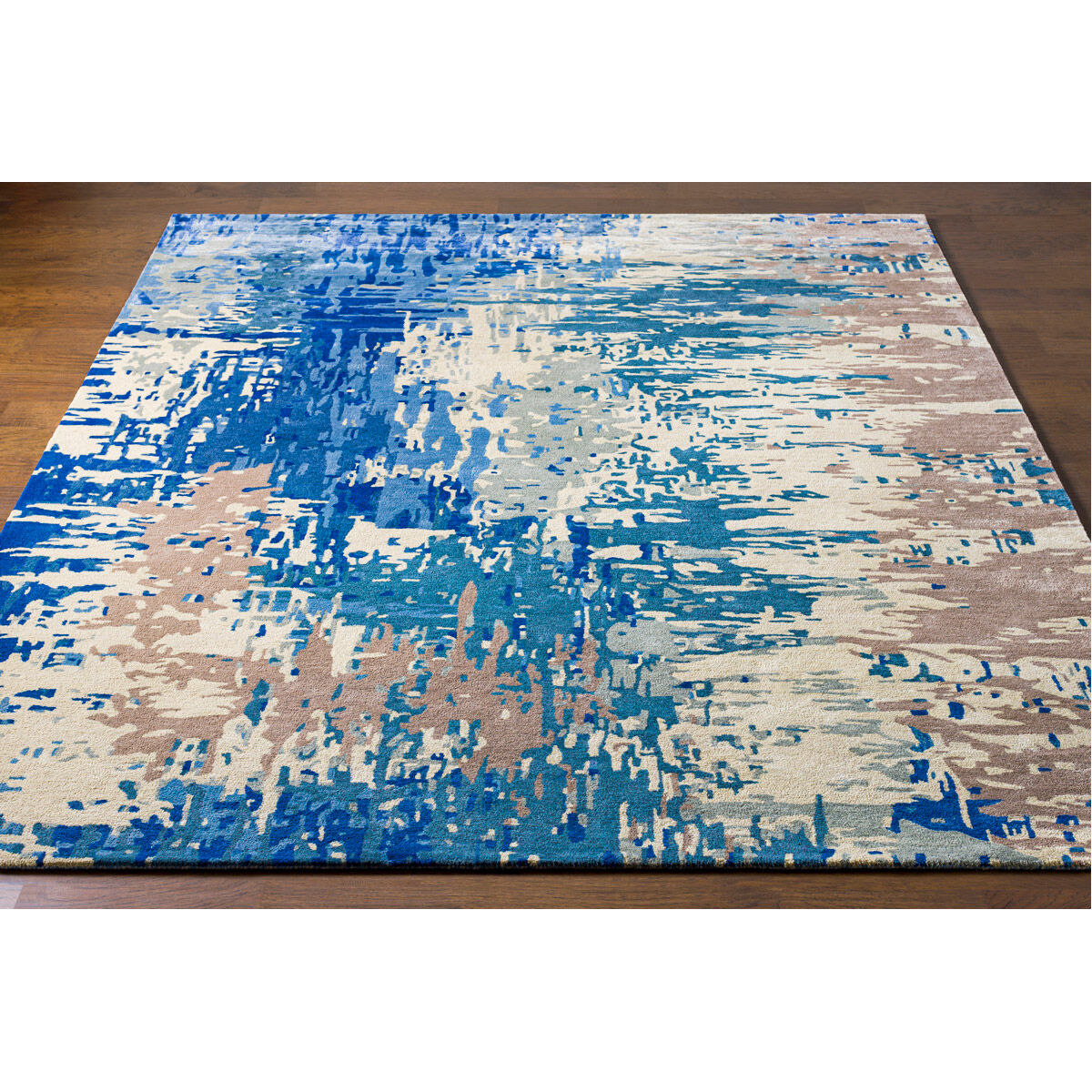 Utica 156 X 108 inch Dark Blue Rug, Rectangle