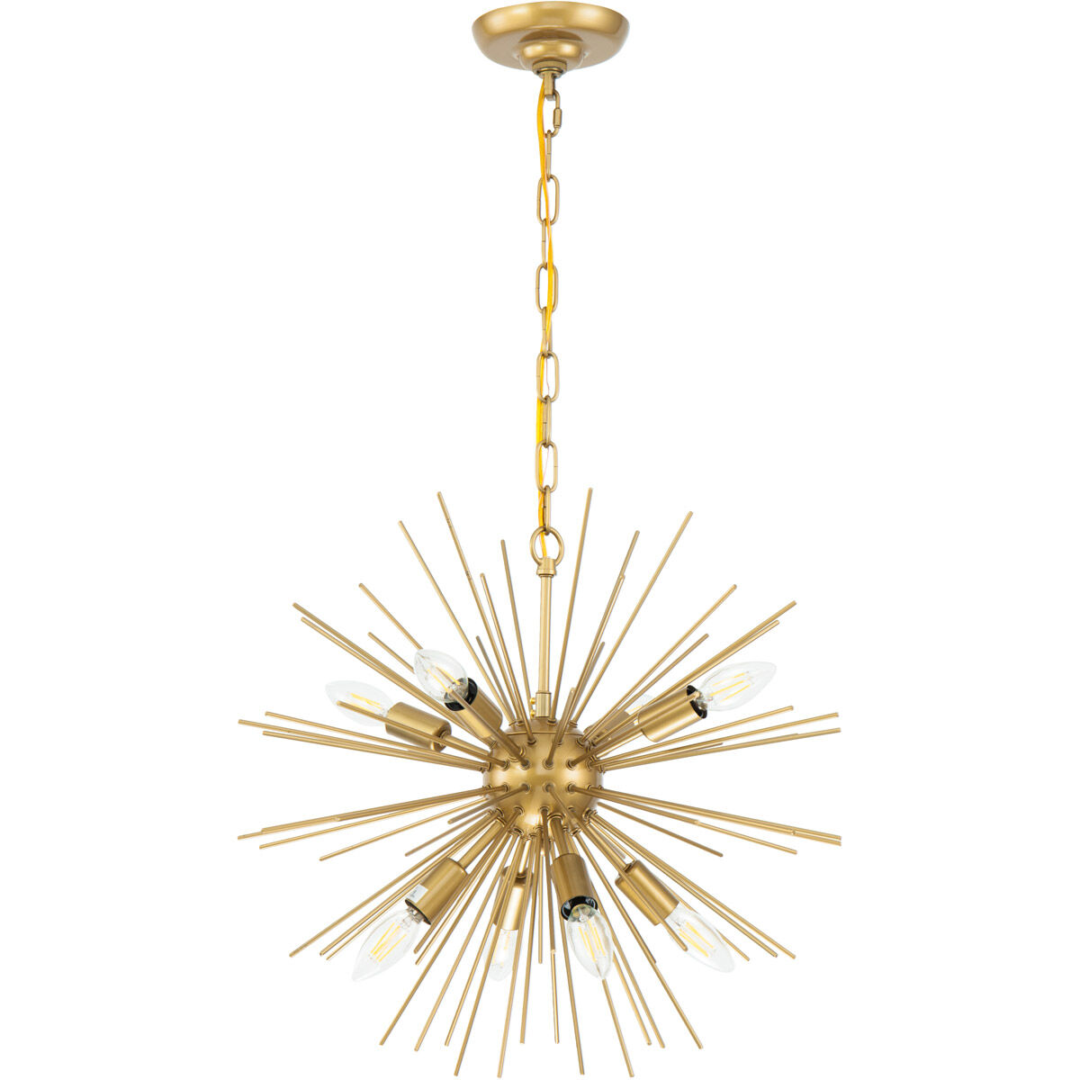 Esopus 8 Light 20 inch Brass Pendant Ceiling Light