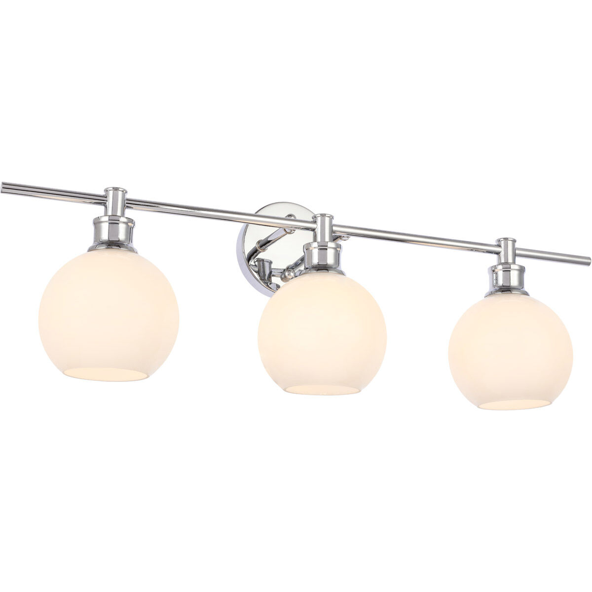 Syracuse 3 Light 28 inch Chrome Wall sconce Wall Light