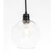 Rensselaer 1 Light 8 inch Black Pendant Ceiling Light