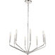 Geneseo 8 Light 25 inch Chrome Pendant Ceiling Light