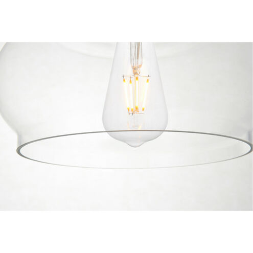 Gwynedd 1 Light 9 inch Brass Pendant Ceiling Light