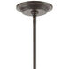 Johnstown 8 Light 40 inch Oil Rubbed Bronze Chandelier Ceiling Light