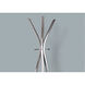 Auburn 72 inch Silver Coat Rack