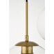 Huntington 5 Light 18 inch Brass Pendant Ceiling Light