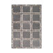 Greene 90 X 60 inch Charcoal/Camel Rugs, Rectangle