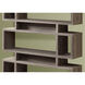 Cecil Dark Taupe Bookcase