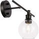 Syracuse 1 Light 14.7 inch Black Wall sconce Wall Light, Right