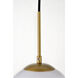 Huntington 1 Light 8 inch Brass Pendant Ceiling Light