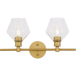 Rochester 2 Light 19 inch Brass Wall sconce Wall Light