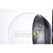 Oyster Bay 66 inch 40 watt Black Floor Lamp Portable Light