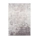 Rostraver 108.27 X 78.74 inch Light Slate/White/Charcoal Machine Woven Rug, Rectangle