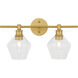 Rochester 2 Light 19 inch Brass Wall sconce Wall Light