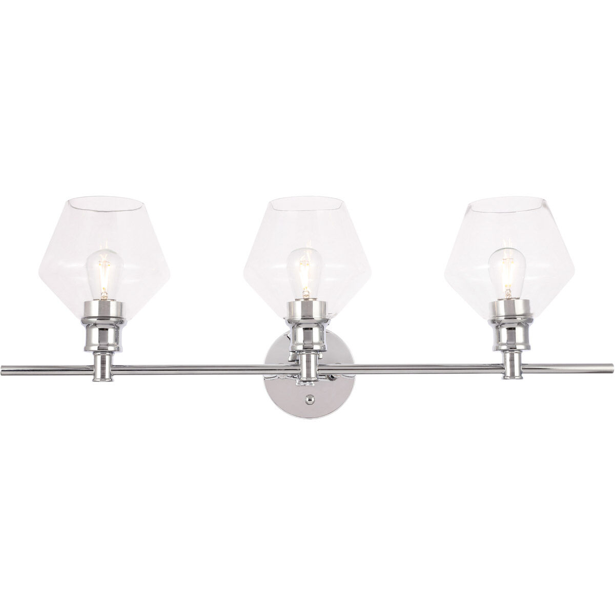 Rochester 3 Light 28 inch Chrome Wall sconce Wall Light