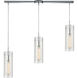 Nazareth 3 Light 38 inch Polished Chrome Multi Pendant Ceiling Light, Configurable