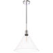 Meadville 1 Light 13.75 inch Chrome Pendant Ceiling Light