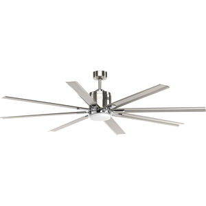 Jackson 72 inch Brushed Nickel Ceiling Fan, Progress LED
