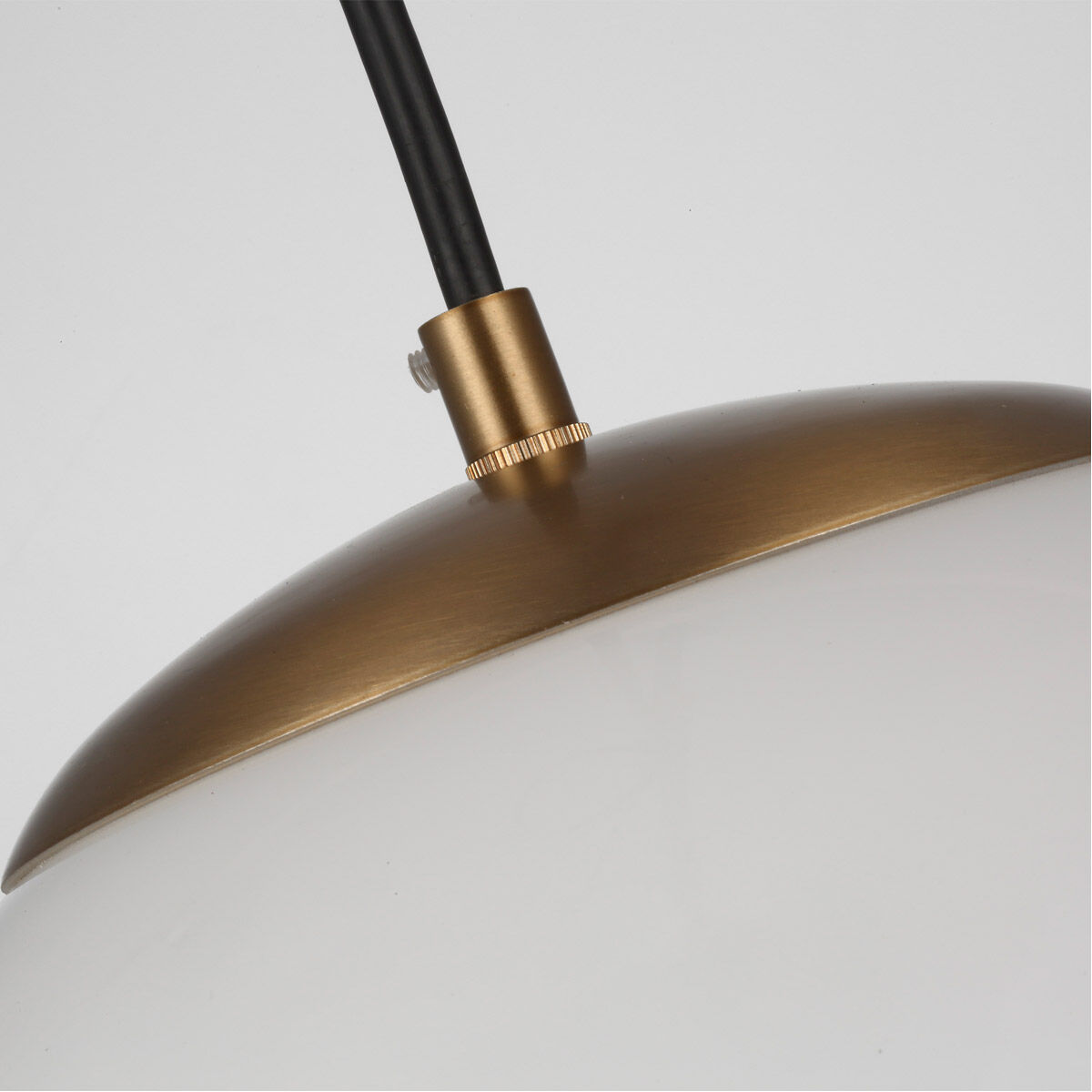 Abington LED 12 inch Satin Brass Pendant Ceiling Light