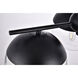 Oyster Bay 3 Light 21 inch Black Pendant Ceiling Light