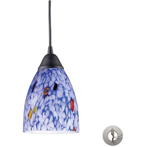 Millcreek 1 Light 5 inch Dark Rust Pendant Ceiling Light