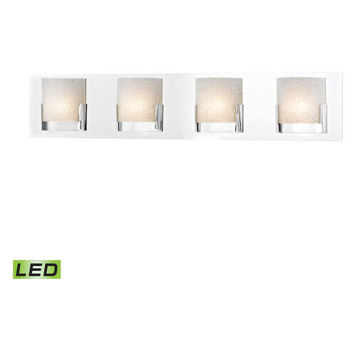 Hayfield LED 29.5 inch Chrome Vanity Light Wall Light