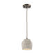 Plumstead 1 Light 5 inch Black Nickel Mini Pendant Ceiling Light