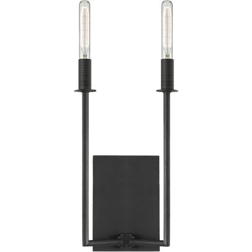 Hannasville Sconce Wall Light in Black