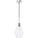 Rochester 1 Light 7 inch Chrome Pendant Ceiling Light