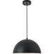 Scotland 1 Light 14 inch Black Pendant Ceiling Light